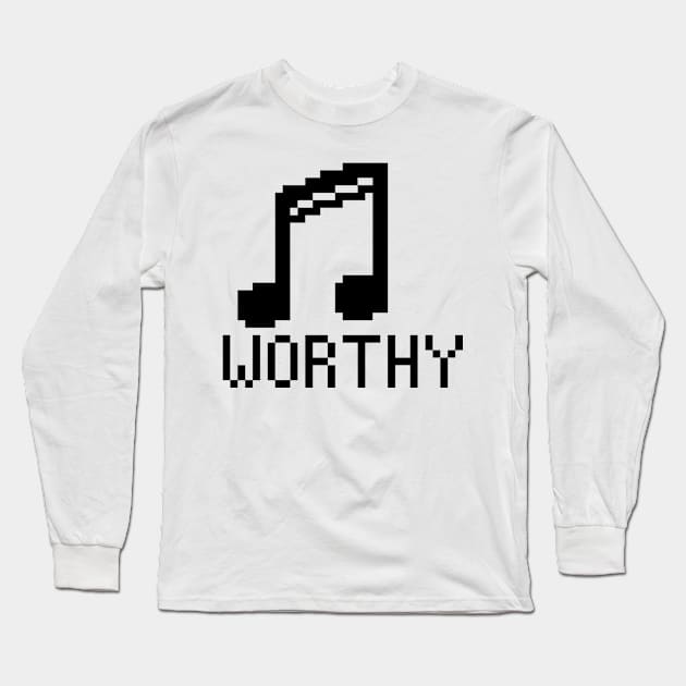 A noteworthy pixel Long Sleeve T-Shirt by ManicWax